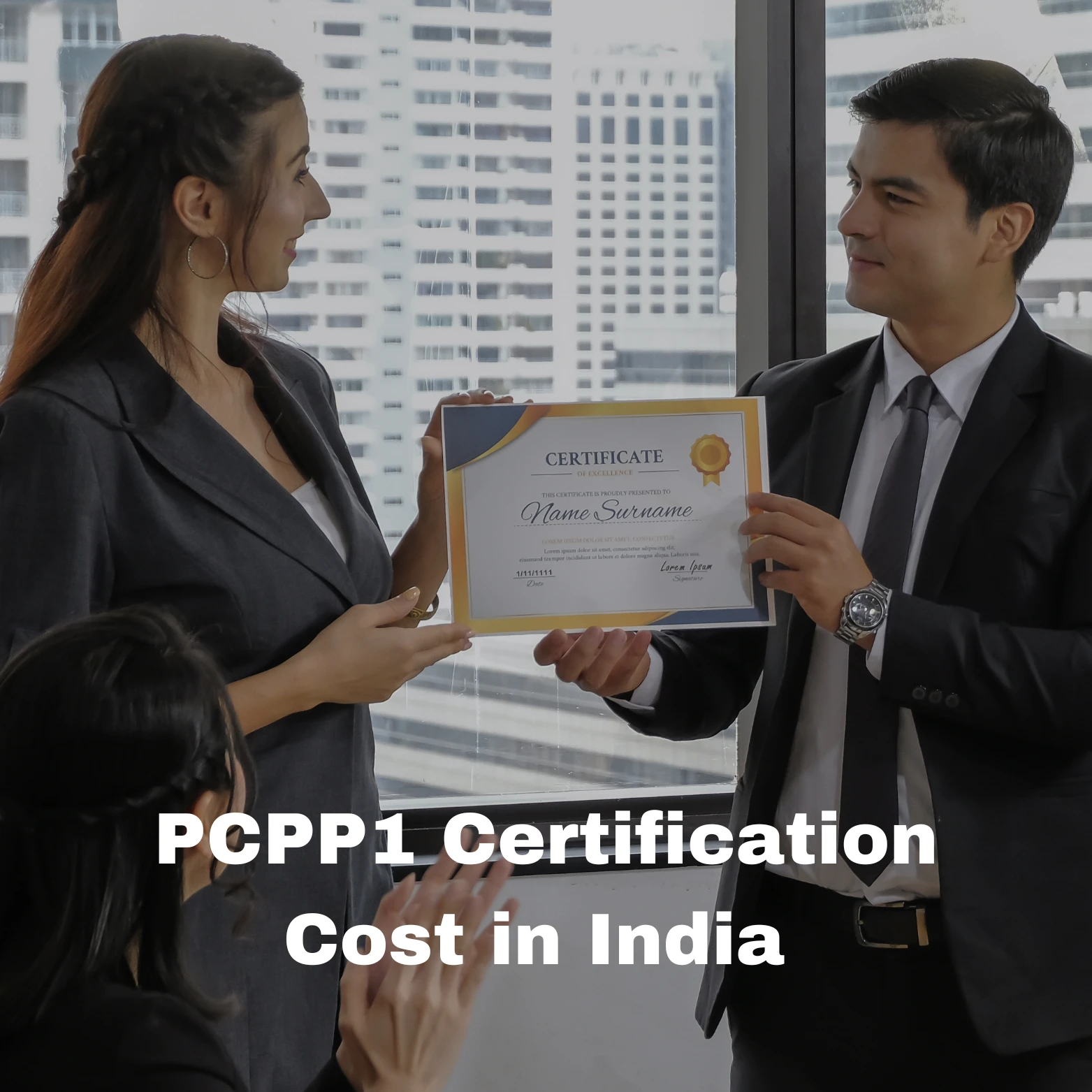 PCPP1 Certification Cost in India